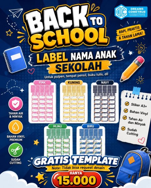 Promo Back To School