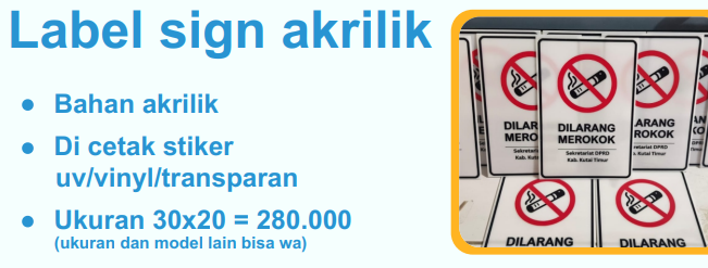 LABEL SIGN